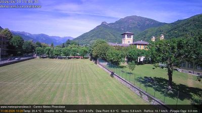 immagine della webcam nei dintorni di Rucas di Bagnolo: webcam Torre Pellice