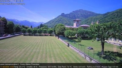 immagine della webcam nei dintorni di Rucas di Bagnolo: webcam Torre Pellice
