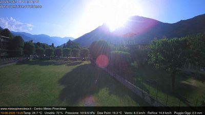 immagine della webcam nei dintorni di Paesana: webcam Torre Pellice