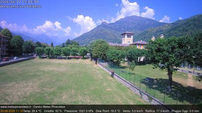 immagine della webcam nei dintorni di Sampeyre: webcam Torre Pellice