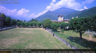 immagine della webcam nei dintorni di San Pietro Val Lemina: webcam Torre Pellice