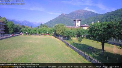 immagine della webcam nei dintorni di Bobbio Pellice: webcam Torre Pellice