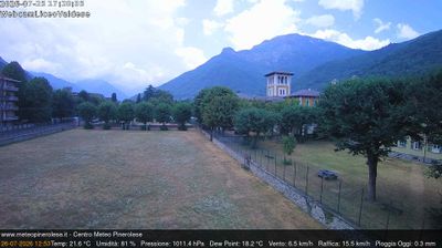 immagine della webcam nei dintorni di Prali: webcam Torre Pellice