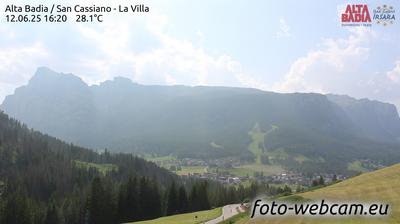 Preview delle webcam di San Cassiano: Alta Badia - La Villa