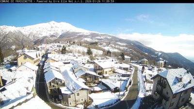 immagine della webcam nei dintorni di Forno Canavese: webcam Frassinetto