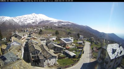 immagine della webcam nei dintorni di Rocca Canavese: webcam Frassinetto