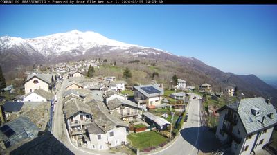 immagine della webcam nei dintorni di Rocca Canavese: webcam Frassinetto