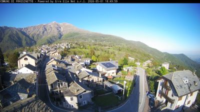 immagine della webcam nei dintorni di Castelnuovo Nigra: webcam Frassinetto