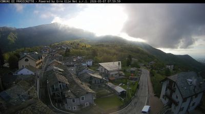 immagine della webcam nei dintorni di Rocca Canavese: webcam Frassinetto
