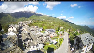 immagine della webcam nei dintorni di Rocca Canavese: webcam Frassinetto