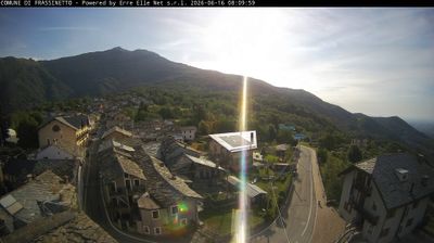 immagine della webcam nei dintorni di Forno Canavese: webcam Frassinetto