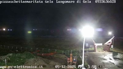 immagine della webcam nei dintorni di Sommatino: webcam Gela