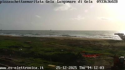 immagine della webcam nei dintorni di Vittoria: webcam Gela
