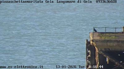 immagine della webcam nei dintorni di Mirabella Imbaccari: webcam Gela