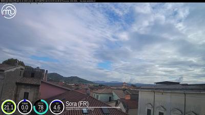 immagine della webcam nei dintorni di Collepardo: webcam Sora