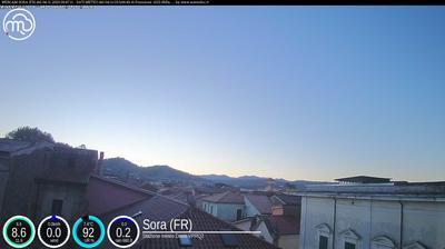 immagine della webcam nei dintorni di Civitella Roveto: webcam Sora