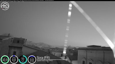 immagine della webcam nei dintorni di Giuliano di Roma: webcam Sora