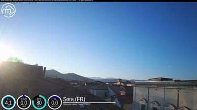 immagine della webcam nei dintorni di Isola del Liri: webcam Sora