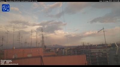 immagine della webcam nei dintorni di Roma Nomentano: webcam Roma Cinecitta'