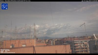 immagine della webcam nei dintorni di Castel di Leva: webcam Roma Cinecitta'