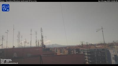 immagine della webcam nei dintorni di Roma Castro Pretorio: webcam Roma Cinecitta'