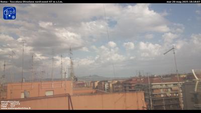 immagine della webcam nei dintorni di Roma Garbatella: webcam Roma Cinecitta'