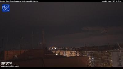 immagine della webcam nei dintorni di Roma Trastevere: webcam Roma Cinecitta'