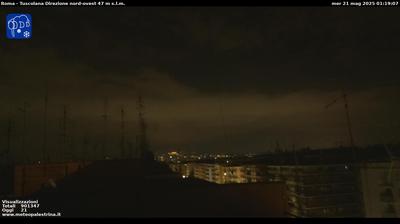 immagine della webcam nei dintorni di Roma Appio Latino: webcam Roma Cinecitta'