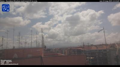 immagine della webcam nei dintorni di Suburbio Gianicolense: webcam Roma Cinecitta'