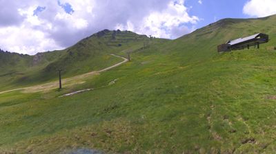 immagine della webcam nei dintorni di Passo San Pellegrino: webcam Cima Portavescovo