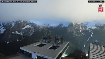 Preview delle webcam di Canazei: Funivia Ciampac - Colac - Gran Vernel