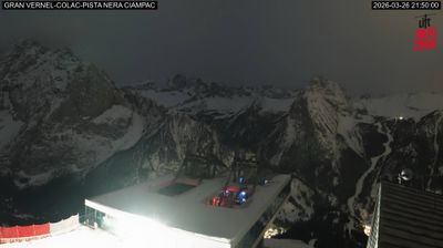 immagine della webcam nei dintorni di Passo San Pellegrino: webcam Penia di Canazei