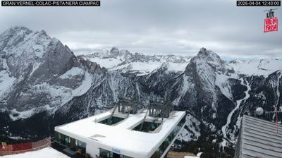 immagine della webcam nei dintorni di San Giovanni di Fassa: webcam Penia di Canazei