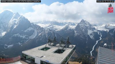 immagine della webcam nei dintorni di Soraga di Fassa: webcam Penia di Canazei