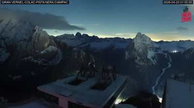 immagine della webcam nei dintorni di Canale d'Agordo: webcam Penia di Canazei