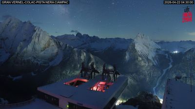 immagine della webcam nei dintorni di Livinallongo del Col di Lana: webcam Penia di Canazei