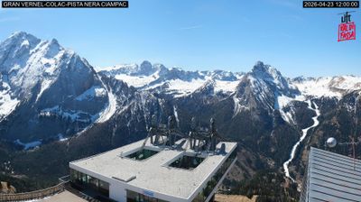 immagine della webcam nei dintorni di Santa Cristina Valgardena: webcam Penia di Canazei