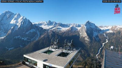 immagine della webcam nei dintorni di Malga Ciapela: webcam Penia di Canazei