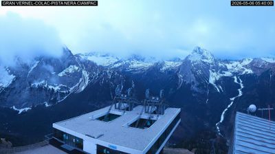 immagine della webcam nei dintorni di Cima Pisciadu': webcam Penia di Canazei