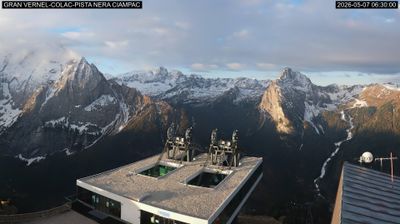 immagine della webcam nei dintorni di Ski Area Alpe Lusia: webcam Penia di Canazei