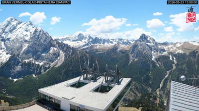 immagine della webcam nei dintorni di Selva di Val Gardena: webcam Penia di Canazei