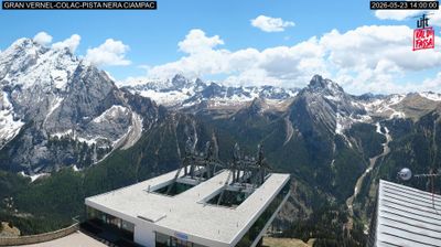 immagine della webcam nei dintorni di Campitello di Fassa: webcam Penia di Canazei
