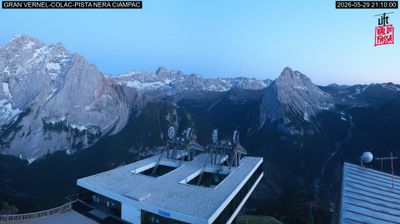 immagine della webcam nei dintorni di Moena: webcam Penia di Canazei
