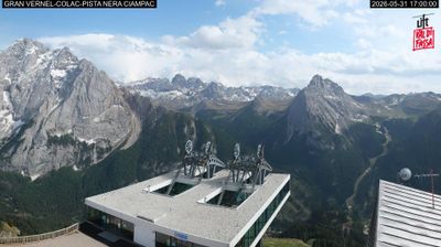 immagine della webcam nei dintorni di Pozza di Fassa: webcam Penia di Canazei