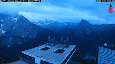 immagine della webcam nei dintorni di Moena: webcam Penia di Canazei
