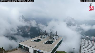 immagine della webcam nei dintorni di Canale d'Agordo: webcam Penia di Canazei