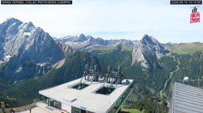 immagine della webcam nei dintorni di Livinallongo del Col di Lana: webcam Penia di Canazei