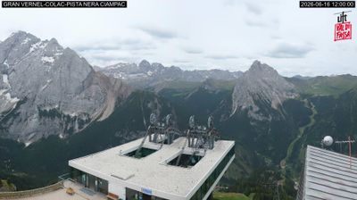 immagine della webcam nei dintorni di Malga Ciapela: webcam Penia di Canazei