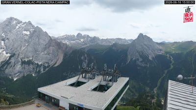 immagine della webcam nei dintorni di Campitello di Fassa: webcam Penia di Canazei