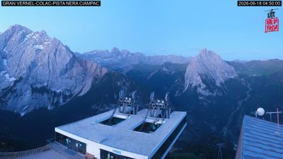 immagine della webcam nei dintorni di Porta Vescovo: webcam Penia di Canazei